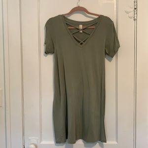Light Green t shirt dress from altar’d state